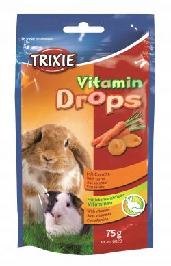 Trixie Vitamin Drops with Carrot дропсы с морковкой для грызунов