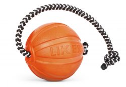 Мячик со шнуром для собак мелких пород LIKER Cord 5
