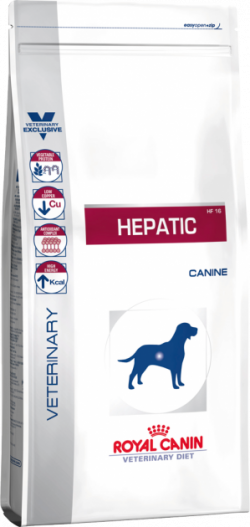 Сухой корм Royal Canin Hepatic Canine для собак при заболевании печени