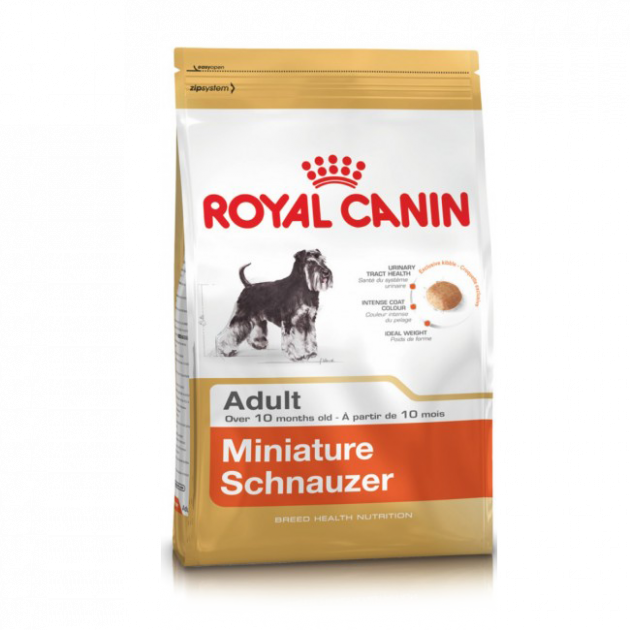 Сухой корм Royal Canin Miniature Schnauzer Adult для взрослых собак старше 10 месяцев