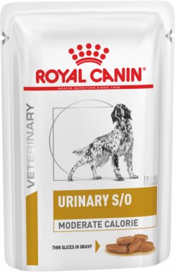 Влажный корм для собак Royal Canin Urinary S/O Moderate Calorie Dog (кусочки в соусе) 100 г