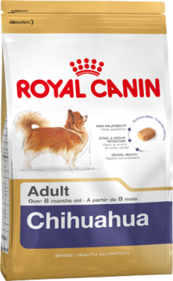 Сухой корм Royal Canin  (Роял Канин) для чихуахуа старше 8 месяцев Breed Chihuahua adult