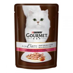 Влажный корм для кошек Gourmet A la Carte (Гурме А ля Карт).Кусочки в подливе, 85 г.