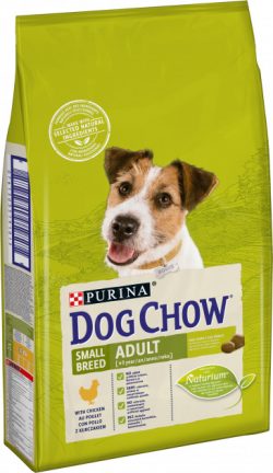 Сухой корм для взрослых собак мелких пород старше 1 года Dog Chow Adult Small Breed с курицей
