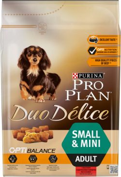 Сухой корм Purina Pro Plan Duo Delice Пурина Про План Дуо Делис). Для взрослых собак мелких и карликовых пород с говядиной