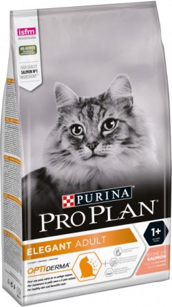 Сухой корм для котов Purina Pro Plan Elegant (ПроПлан Элегант) С лососем