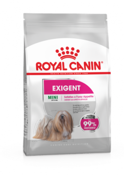 Сухой корм Royal Canin Mini Exigent для привередливых собак мелких пород старше 10 месяцев
