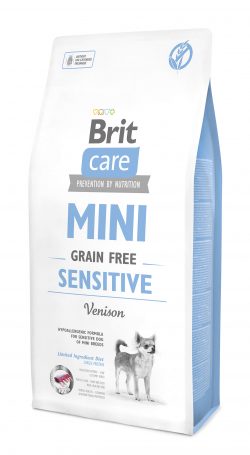 Brit Care GF Mini Sensitive (д/собак малых пород c чувствительным пищеварением)