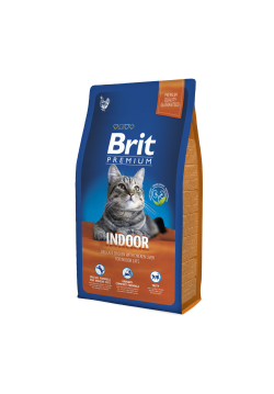 Brit Premium Cat Indoor (д/ кошек, живущих в помещении) (Брит Премиум Индор)