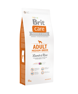 Brit Care Adult Medium Breed Lamb & Rice (д/собак весом от 10 до 25 кг) (Брит Кэа Медиум )
