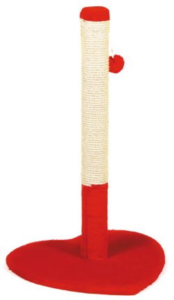 Дряпка Природа “Валентинка” червона 39х43х66 см