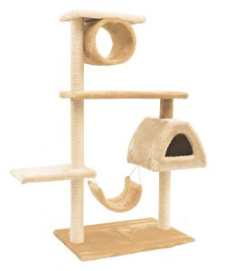 Дряпка Природа Містечко 2 бежева 108х49х122 см