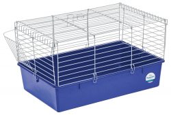 Клітка для гризунів Природа «Кролик 70» 70 x 45 x 40 см (хром/синя)