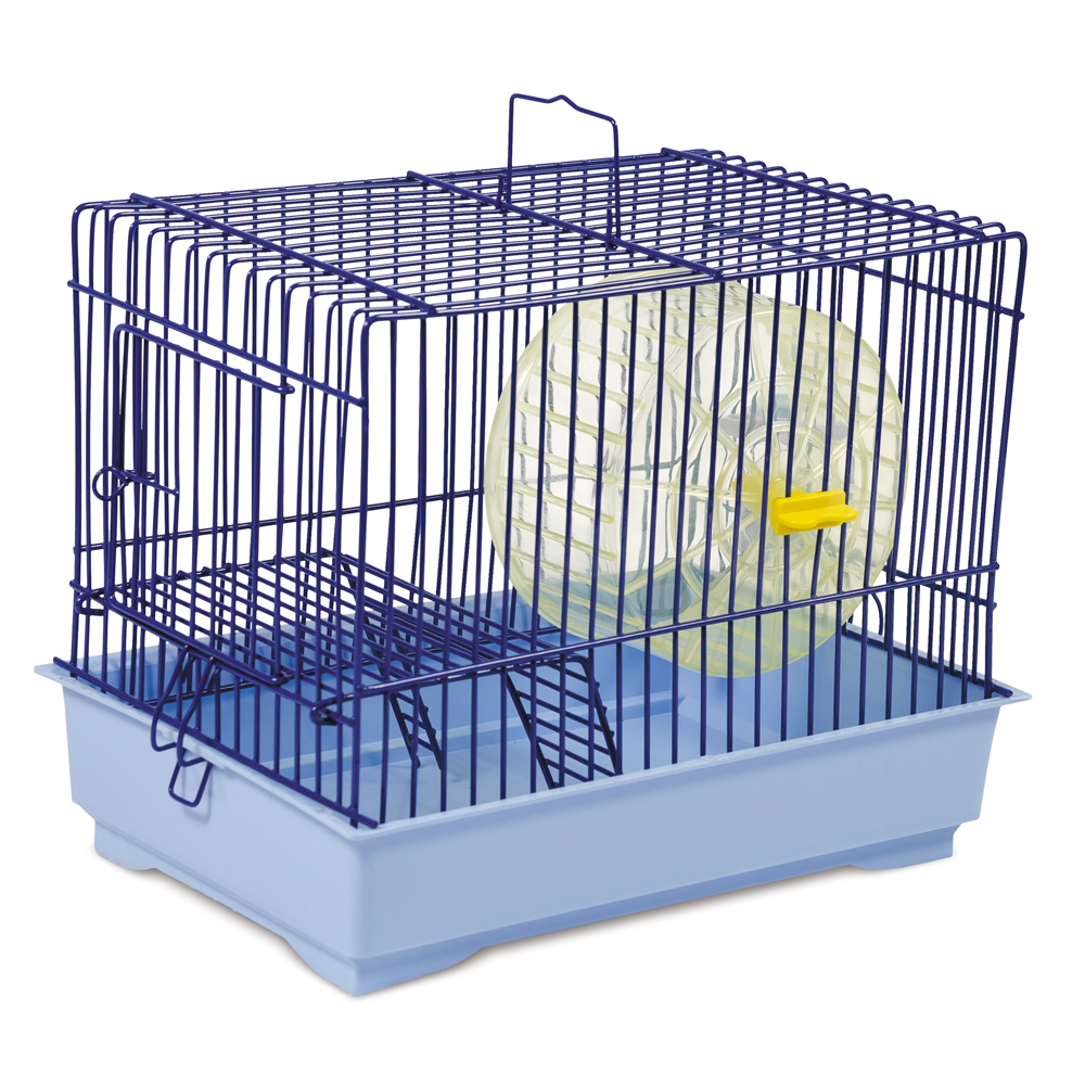 Клітка для гризунів Природа «Давид-1» синя / світло-блакитна 30 х 20 х 24 см