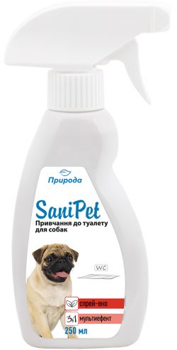 Спрей для приучения собак к туалету SaniPet 250 мл