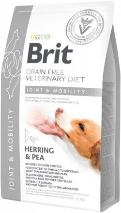 Brit GF VetDiets Dog Mobility  для суставов с селедкой, лососем, горохом и гречкой