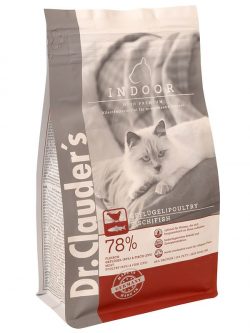 Сухой корм Dr.Clauder’s Indoor для котов, живущих в помещении