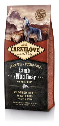 Carnilove Adult Lamb & Wild Boar (д/взрослых собак с ягненком и диким кабаном)