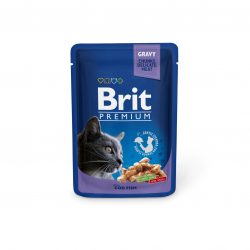 Brit Premium Cat pouch 100 g треска