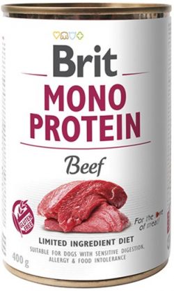 Brit Mono Protein Dog k 400 g с говядиной