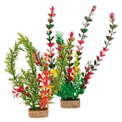 Растение пластиковое 30 см, 1шт