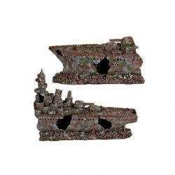 Декор. Разбитый корабль 70см