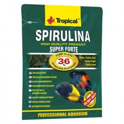 Сухий корм Tropical Super Spirulina Forte для акваріумних травоїдних риб, 12 г (пластівці)
