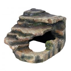 Декорація для тераріума Trixie Грот кутовий зі сходами 16 x 12 x 15 см (пластик)