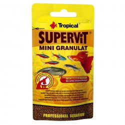 Сухий корм Tropical Supervit Mini Granulat для акваріумних риб, 10 г (гранули)