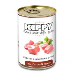 KIPPY Dog 400g. с кусочками мяса, говядина
