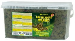 Сухий корм Tropical Green Algae Wafers для травоїдних донних риб, 5 л (пластівці)