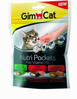 Nutri Pockets д/кошек Мультивитамин микс 150г