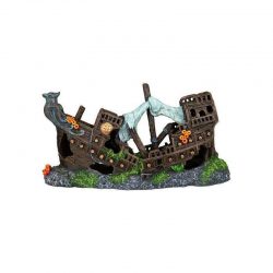 Декор. Разбитый корабль 23см