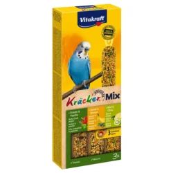 Ласощі для птахів Vitakraft «Kracker Original Trio-Mix» 90 г / 3 шт – асорті