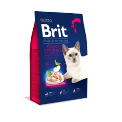 Корм сухий Brit Premium by Nature Cat Sterilised для стерилізованих котів з куркою
