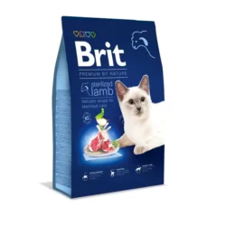 Корм сухий Brit Premium by Nature Cat Sterilized Lamb для стерилізованих котів з ягням