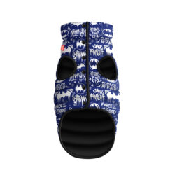 Курточка для собак WAUDOG Clothes з малюнком “Бетмен біло-блакитний”, XS25, В 37-40 см, С 24-27 см