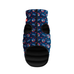 Курточка для собак WAUDOG Clothes з малюнком “Бетмен червоно-блакитний”, XS22, В 33-36 см, С 19-22 см