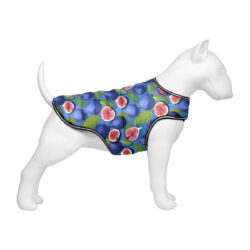 Курточка-накидка для собак WAUDOG Clothes, малюнок “Інжир”, S, А 32 см, B 41-51 см, С 25-35 см