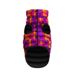 Курточка для собак WAUDOG Clothes малюнок “Куби 3Д”, M50, В 76-79 см, С 55-61 см