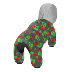 Комбінезон для собак WAUDOG Clothes малюнок “Калина”, S35, В 52-55 см, С 31-36 см