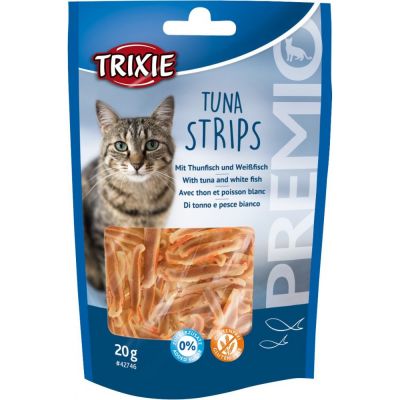Ласощі Trixie Premio Tuna Strips для котів з тунцем і білою рибою 20 г