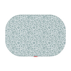 Лежанка для собак WAUDOG Relax, малюнок “Я люблю свою собаку”, зі змінним чохлом , S, Ш 55 см, Дл 40см