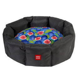 Лежанка для собак WAUDOG Relax, малюнок “Інжир”, M, Ш 42 см, Д 52 см, В 19 см