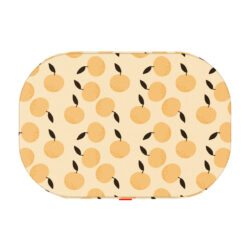 Лежанка для собак WAUDOG Relax, малюнок “Апельсини”, зі змінним чохлом , L, Ш 100 см, Дл 70 см