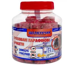 Щелкунчик пресовані парафінові брикети (червоний) 320 г