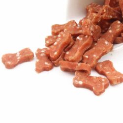 Ласощі “Селянські Смаколики”для собак,курка з рисом у формі кісточки , 3 см, 500г