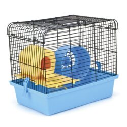 ХОМ’ЯК 1 ЛЮКС  (330х230х290), фарба, цільна, поличка-1, тунель-1, барабан-1, будинок-1