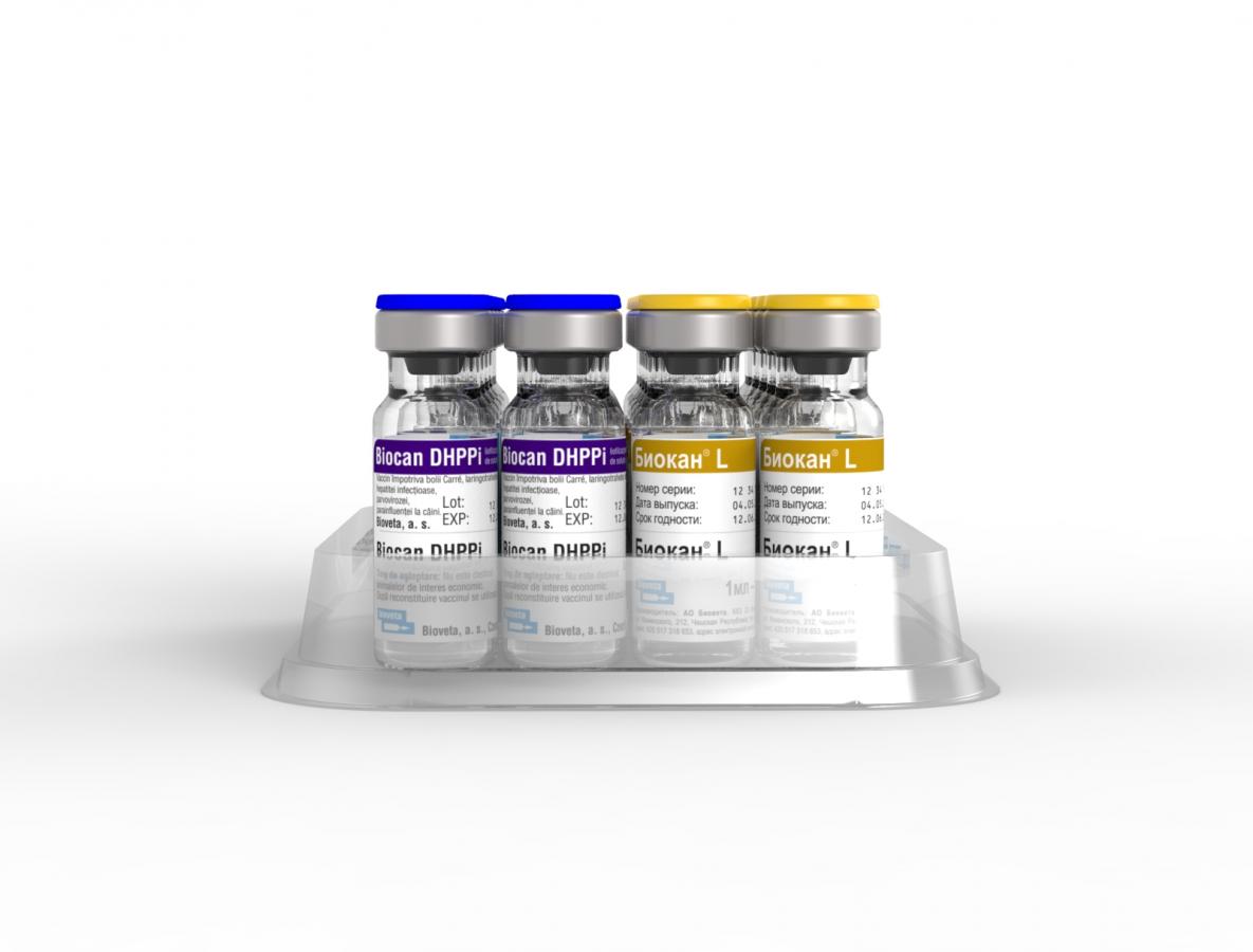 Біокан DHPPi+L, Biocan DHPPi+L Вакцина проти чуми м'ясоїдних, інф ларинготрахеїту, інф гепатиту, парвовірозу, парагрипу жива та лептоспірозу у собак