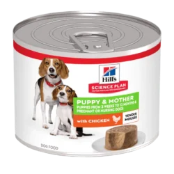Hill’s SCIENCE PLAN Puppy & Mother вологий корм для цуценят та вагітних/лактуючих собак, з куркою, консерва, 200 г